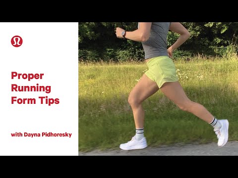 Proper Running Form Tips with Dayna Pidhoresky | lululemon