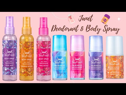 Janet Deodorant & Body Spray In Sri Lanka  With Price 2023 | Glamler