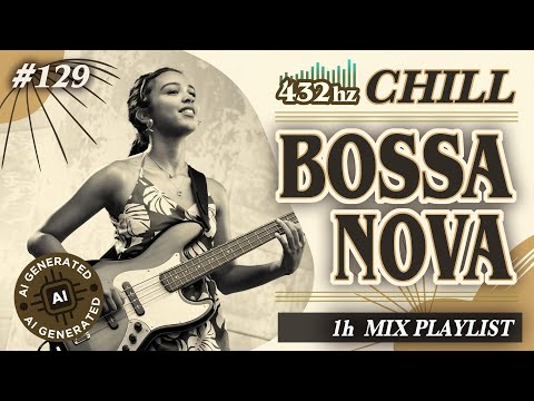 Chill Bossa Nova Music🌴 | Calming BGM of 432hz Serenity for Focus and Soothing🌟 #129