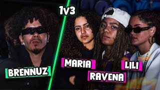 (🔥🔥🔥) BRENNUZ x MARIA, RAVENA E LILI | 1 FASE | #BDN150