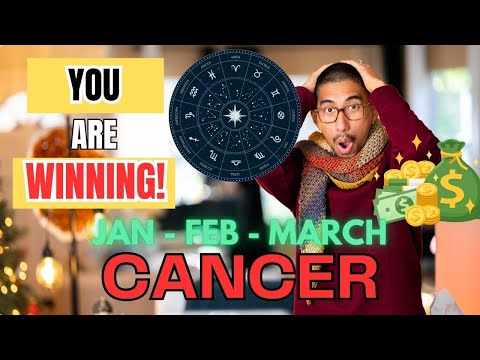 CANCER 🌟 THE WINNING LOTTERY TICKET! 💰 JANUARY - FEBRUARY - MARCH 2025 YEARLY HOROSCOPE