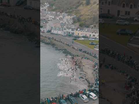 Portpatrick Looney Dook 2024 #happynewyear2024 #portpatrick #shorts