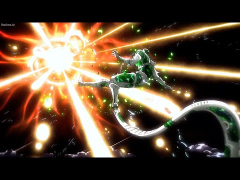 ジョジョ-Kakyoin unleashes the power of sun god in Hierophant Green to save Jotaro from going insane