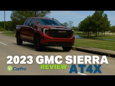 2023 GMC Sierra 1500 AT4X Review and Test Drive