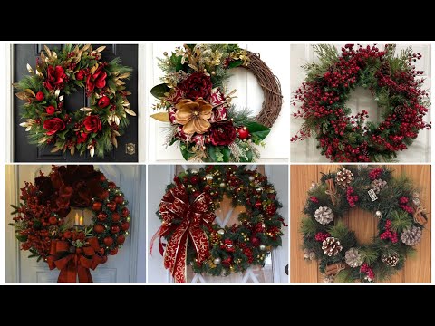 Latest Christmas wreath collection/New and latest Christmas wreath collection