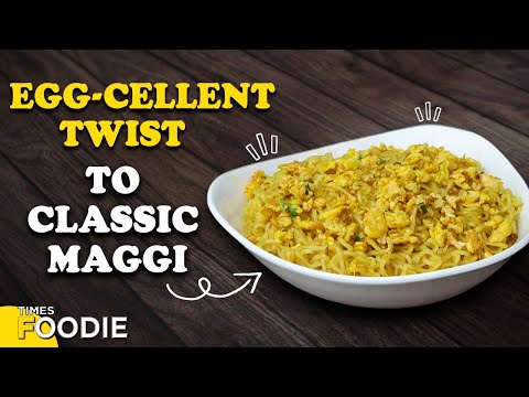 Try Anda Bhurji Maggi At Home | Chinese With Twist | How To Make Egg Maggi | Simple Tasty & Noodles