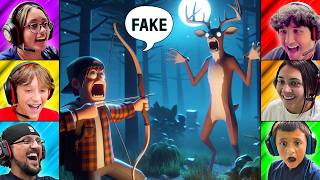 OH DEER! *Hilarious Hunting Game* (FGTeeV 6 Player Family Gameplay)