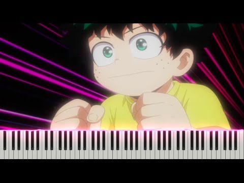 My Hero Academia S6 Episode 18 OST - I Want To Save The Boy [Piano Tutorial + sheet]