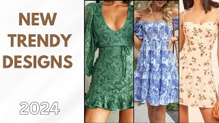 NEW TRENDING SHORT DRESSES 👆❤️ FOR WOMEN