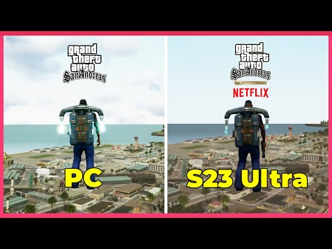 GTA SA Definitive Edition: PC vs Mobile (Netflix) Details Comparison!