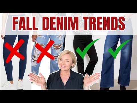 Top Denim Trends for Fall 2024! Over 50