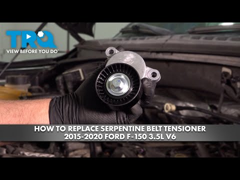 How to Replace Serpentine Belt Tensioner 2015-2020 Ford F-150 3.5L V6