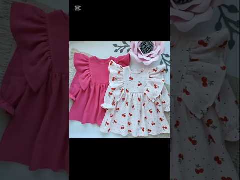 baby girls summer Cool frocks design #viralshorts #ytshorts #fashion #trendingsong