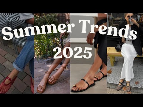 These Summer Shoes 👠 Are Taking Over in 2025