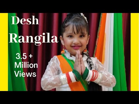 Desh Rangila/Republic day special/Choreography for kids