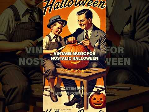 Nostalgic Halloween Music | 1930s - 1940s Music for Nostalgic. Halloween Background