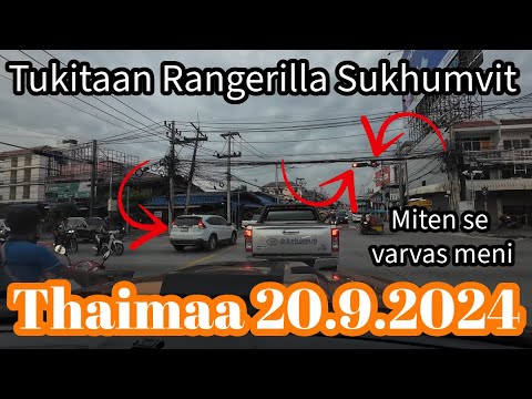 Tukitaan Koko Sukhumvit Rangerilla - Varvas Kipee Ja Koko Kroppa Jumissa 20.9.2024 Thaimaa