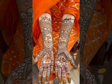 #shorts beautiful bridal mehndi design 2025