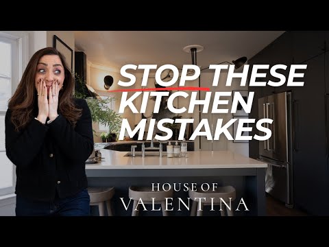 KITCHEN MISTAKES I don't Make ANYMORE! (& HOW TO EASILY FIX THEM!) | COMMON DESIGN MISTAKES