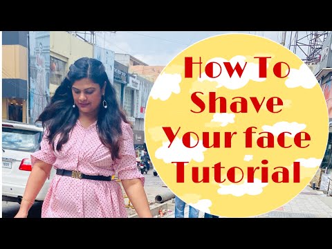 How to shave your face / skincare routine Tamil/ shaving your face in Tamil/