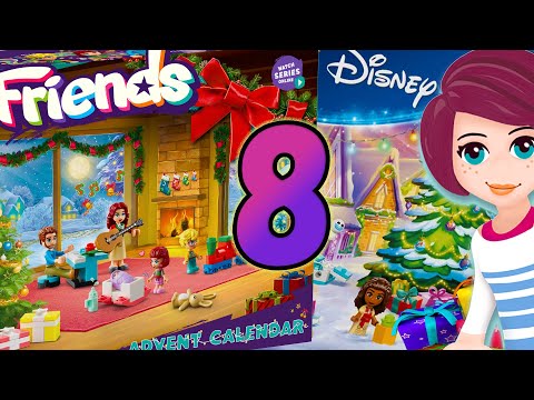 Opening door 8 of the LEGO Friends & Disney Advent Calendars