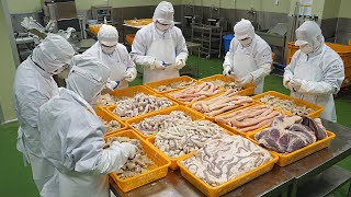 3대 56년 노하우~ 뛰어난 위생의(HACCP) 소곱창 가공 공장 / So clean! Korean cow intestine processing factory