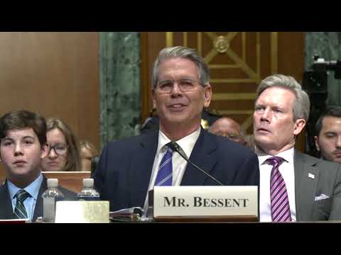 Grassley Questions Treasury Secretary Nominee Scott Bessent