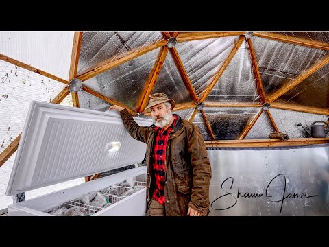 Greenhouse and Freezer Modifications for Winter, Off Grid Life