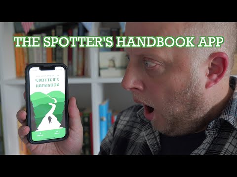 Spotter's Handbook App - How to use the Free App from Cool Dudes Walking Club and weareindi.co.uk