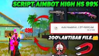 Free Fire Auto Headshot Config File🎯🌠 Macro Aimbot + No Recoil Regedit ‼️ Antiban VIP Script 👽