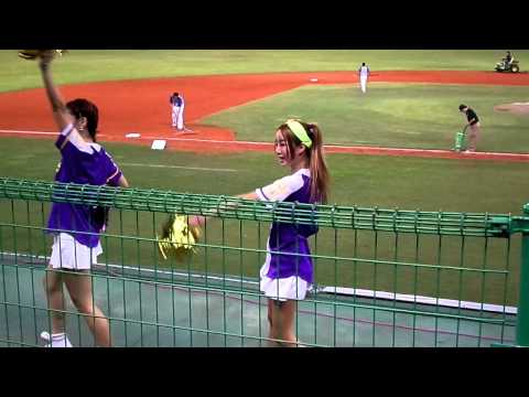 CPBL 25年 犀睛女孩