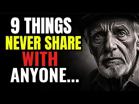 If You're 55-75 Years Old: 9 Things Never Share With Anyone