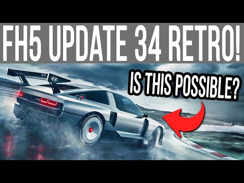 Forza Horizon 5 RETRO Update 34 Will Have NICE NEW CARS!