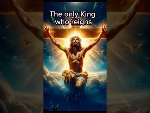 The only King who reigns #jesus #je