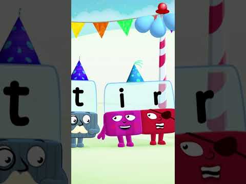 Let's Spell 'BIRTHDAY' 🎂 | Learn to Spell | @officialalphablocks #shorts