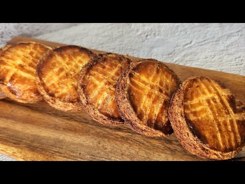 Making Galette Bruton Cookies Is It Possible Without cup? | Cookie PackingTip Galette Breton Cookie