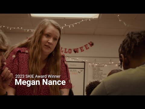 2023 SKIE Awardee: Megan Nance | Southmoore High School