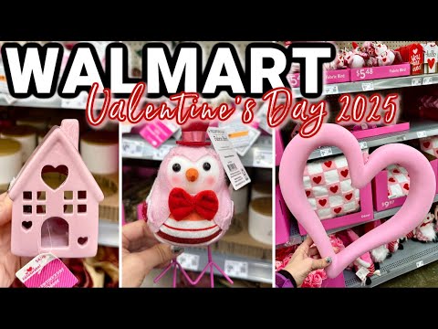 WALMART VALENTINE'S DAY DECOR 2025 | Valentine's Day Decor at Walmart 2025 | Walmart Spring 2025