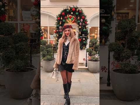 Pov: Wandering the streets of London in December 🎄✨🎅