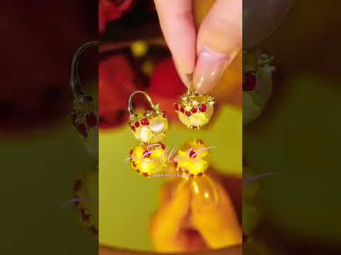 Beautiful Stunning😍 Elegant Earrings  ❤ | Share and like them |#shortsvideo