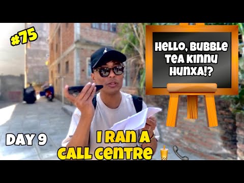 Day 9 || Rs. 100,000 from ZERO rupees || I Ran a call centre to sell bubble tea🧋💰🤝🍀