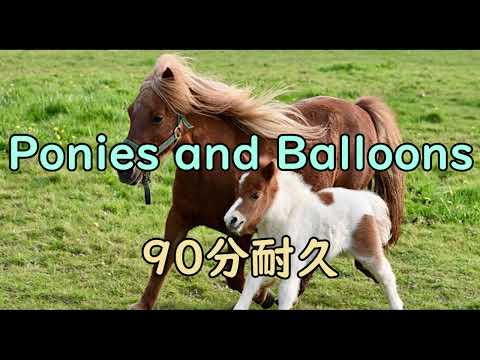 【BGM】Ponies and Balloons【90分耐久】