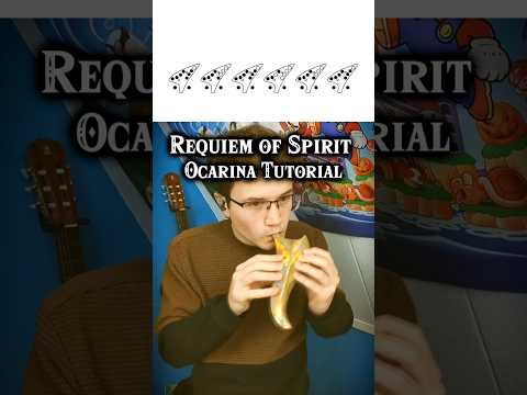 Requiem of Spirit - Ocarina Tutorial ✨🎶 #ocarinaoftime