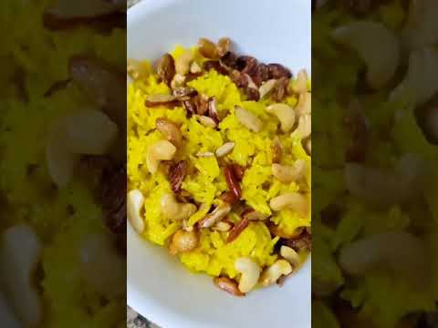 Zarda In Pressure Cooker ❣️| Super Tasty|Super Easy|Sweet Rice#shorts #kadhai_lab #zardarice