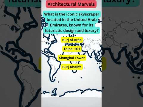 Trivia || Architectural Marvels || 1 #geographychallenge #countryfacts #culturalexploration