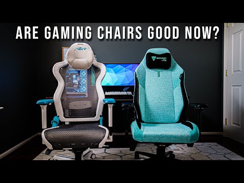 I've Found My Favorite Gaming Chair | Secret Lab TITAN Evo 2022 vs 2021 DXRacer Air Mesh