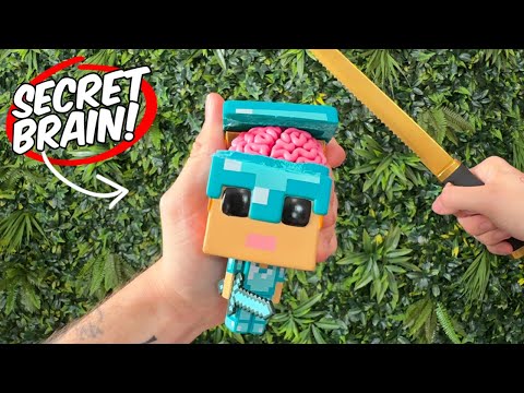 Secret Brain inside Minecraft Funkopops