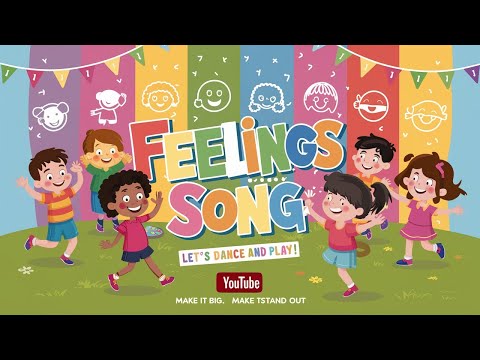 💃🎉 The Feelings Song: Let’s Dance and Play! 🎶✨