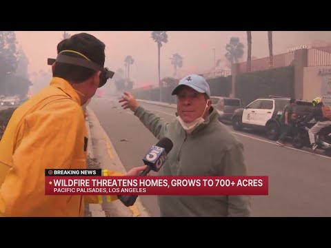 Massive SoCal wildfire burns over 700 acres