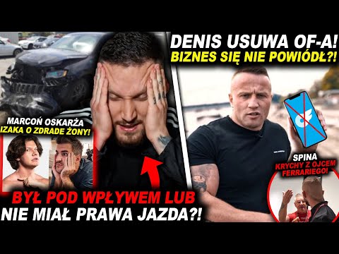 CZY BOXDEL SPOWODOWAŁ WYPADEK I GO ZATAIŁ? - NIEPOKOJĄCE POGŁOSKI! (WARDĘGA, DENIS, TAZZY, MARCOŃ)